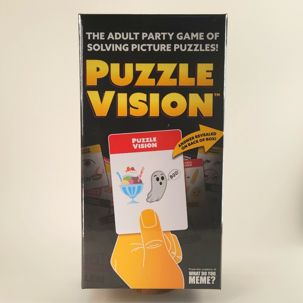 Factory Sealed PUZZLE VISION CARD GAME